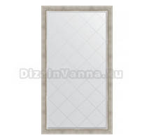 Зеркало напольное Evoform Exclusive-G Floor BY 6358 111х201 римское серебро, с фацетом, в багетной раме