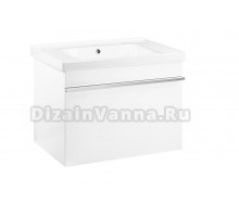Тумба с раковиной Veedi Novel 60 белая