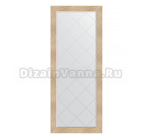 Зеркало напольное Evoform Exclusive-G Floor BY 6381 81х201 золотые дюны, с фацетом, в багетной раме