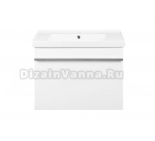 Тумба с раковиной Veedi Novel 70 белая