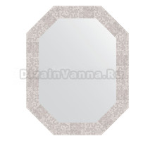 Зеркало Evoform Octagon BY 7098 57х72 соты алюминий, в багетной раме
