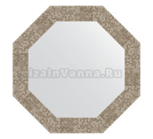 Зеркало Evoform Octagon BY 7310 57 соты титан , в багетной раме