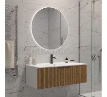 Мебель для ванной комнаты ЗОВ Кито 100 подвесная, белая, тростник