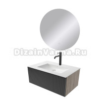 Мебель для ванной комнаты ЗОВ Кито Флавио 100 подвесная, лиони pet