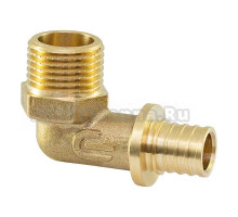 Угольник ONDO OXLM1612 штуцер-цанга, 16x1/2" НР