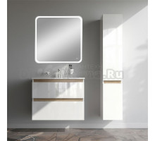 Мебель для ванной комнаты AM.PM X-Joy 80, подвесная, белый глянец, зеркало DIWO Коломна