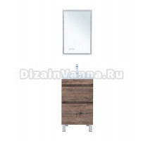 Мебель для ванной комнаты Aquanet Нота new 50 напольная, дуб веллингтон табак