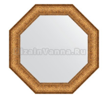 Зеркало Evoform Octagon BY 7324 58 медный эльдорадо, в багетной раме