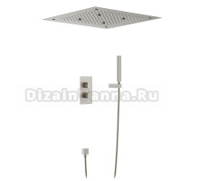 Душевой комплект Timo Petruma SX-5029/13SM С ВНУТРЕННЕЙ ЧАСТЬЮ, с термостатом, никель