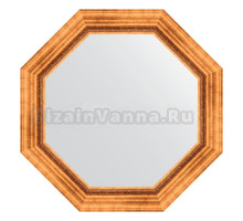 Зеркало Evoform Octagon BY 7341 71 римское золото, в багетной раме