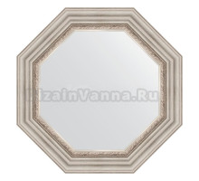 Зеркало Evoform Octagon BY 7342 61 римское серебро, в багетной раме