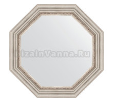 Зеркало Evoform Octagon BY 7343 71 римское серебро, в багетной раме