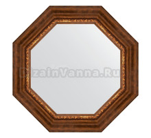 Зеркало Evoform Octagon BY 7344 61 римская бронза, в багетной раме