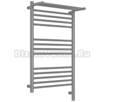 Полотенцесушитель электрический Сунержа Богема 3.1 071-6007-8050 90x55 см, подключение справа, сатин, лесенка, с полкой