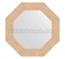 Зеркало Evoform Octagon BY 7348 61 золотые дюны, в багетной раме