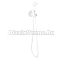Гигиенический душ Timo Saona 2337/16SM со смесителем, С ВНУТРЕННЕЙ ЧАСТЬЮ, белый матовый
