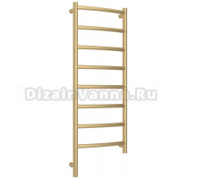 Полотенцесушитель электрический Сунержа Галант 3.1 022-6000-1040 110x45 см, подключение слева, матовая шампань, лесенка