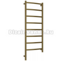 Полотенцесушитель электрический Сунержа Галант 3.1 05-6000-1040 110x45 см, подключение слева, состаренная бронза, лесенка