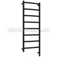 Полотенцесушитель электрический Сунержа Галант 3.1 31-6001-1040 110x45 см, подключение справа, матовый черный, лесенка