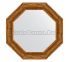 Зеркало Evoform Octagon BY 7367 74 травленая бронза, в багетной раме