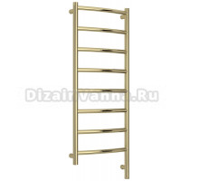 Полотенцесушитель электрический Сунержа Галант 3.1 020-6001-1040 110x45 см, подключение справа, шампань, лесенка