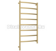Полотенцесушитель электрический Сунержа Галант 3.1 022-6000-1050 110x55 см, подключение слева, матовая шампань, лесенка
