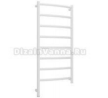 Полотенцесушитель электрический Сунержа Галант 3.1 30-6000-1050 110x55 см, подключение слева, матовый белый, лесенка