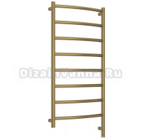 Полотенцесушитель электрический Сунержа Галант 3.1 32-6001-1050 110x55 см, подключение справа, золотой шелк, лесенка