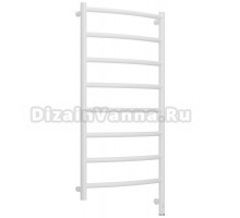 Полотенцесушитель электрический Сунержа Галант 3.1 30-6001-1050 110x55 см, подключение справа, матовый белый, лесенка