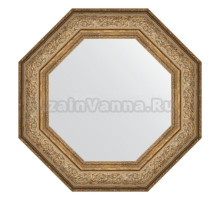 Зеркало Evoform Octagon BY 7384 65 виньетка античная бронза, в багетной раме
