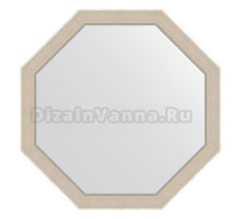Зеркало Evoform Octagon BY 7401 64 травленое серебро, в багетной раме