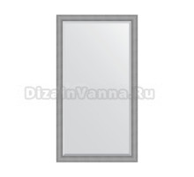 Зеркало напольное Evoform Definite Floor BY 6188 112х202 серебряная кольчуга, в багетной раме