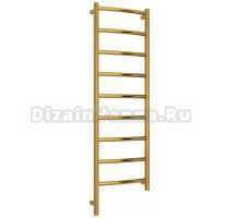 Полотенцесушитель электрический Сунержа Галант 3.1 03-6000-1240 130x45 см, подключение слева, золото, лесенка
