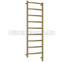 Полотенцесушитель электрический Сунержа Галант 3.1 32-6001-1240 130x45 см, подключение справа, золотой шелк, лесенка