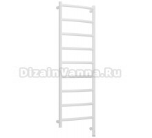 Полотенцесушитель электрический Сунержа Галант 3.1 30-6001-1240 130x45 см, подключение справа, матовый белый, лесенка