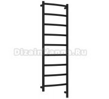 Полотенцесушитель электрический Сунержа Галант 3.1 15-6001-1240 130x45 см, подключение справа, темный титан муар, лесенка