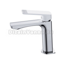 Смеситель для раковины Sole Sevan S261WC хром, белый