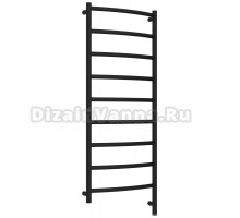 Полотенцесушитель электрический Сунержа Галант 3.1 15-6001-1250 130x55 см, подключение справа, темный титан муар, лесенка