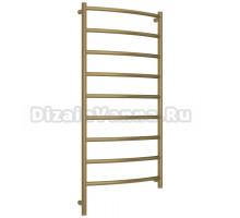 Полотенцесушитель электрический Сунержа Галант 3.1 32-6000-1260 130x65 см, подключение слева, золотой шелк, лесенка
