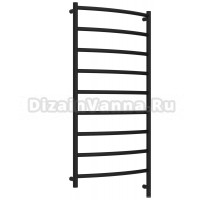 Полотенцесушитель электрический Сунержа Галант 3.1 15-6001-1260 130x65 см, подключение справа, темный титан муар, лесенка