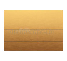 Кнопка смыва для унитаза Boheme 670-BR нержавеющая сталь, цвет бронза