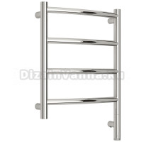 Полотенцесушитель электрический Сунержа Галант 3.1 00-6001-5040 60x45 см, подключение справа, без покрытия, лесенка