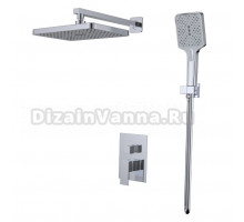 Душевой комплект Sole Pichola S329C С ВНУТРЕННЕЙ ЧАСТЬЮ, хром