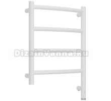 Полотенцесушитель электрический Сунержа Галант 3.1 30-6001-5040 60x45 см, подключение справа, матовый белый, лесенка