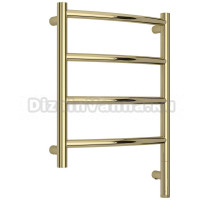 Полотенцесушитель электрический Сунержа Галант 3.1 020-6001-5040 60x45 см, подключение справа, шампань, лесенка