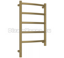 Полотенцесушитель электрический Сунержа Галант 3.1 32-6000-6040 70x45 см, подключение слева, золотой шелк, лесенка