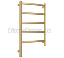 Полотенцесушитель электрический Сунержа Галант 3.1 022-6000-6040 70x45 см, подключение слева, матовая шампань, лесенка