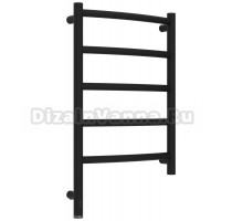 Полотенцесушитель электрический Сунержа Галант 3.1 15-6000-6040 70x45 см, подключение слева, темный титан муар, лесенка