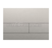 Кнопка смыва для унитаза Boheme 670-NB нержавеющая сталь, цвет брашированный никель