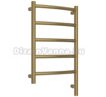 Полотенцесушитель электрический Сунержа Галант 3.1 32-6001-6040 70x45 см, подключение справа, золотой шелк, лесенка